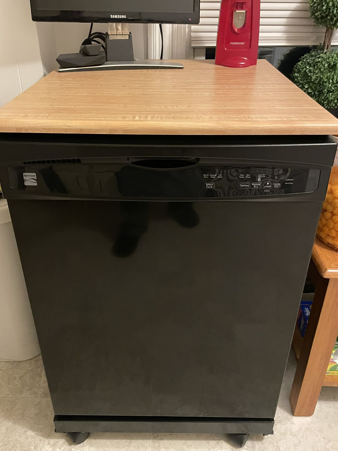 Kenmore Portable Dishwasher!