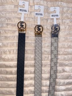 Michael Kors Reversible MK Logo Belts