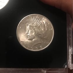 1935 S Mint Mark Liberty Peace Dollar