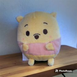 Disney Ufufy Winnie the Pooh 4" Inch Plush Toy Stuffed Animal Bear Cute Plushie