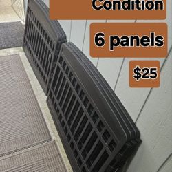 6 Panels 24" High Lightweight Playpen EUC $25 Kent, WA