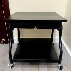 Pedicure Spa Cart / Nail Tech Station w Cushion –  New