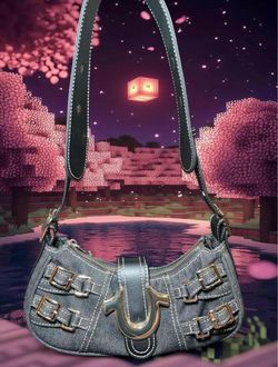 True Religion Denim Shoulder Bag