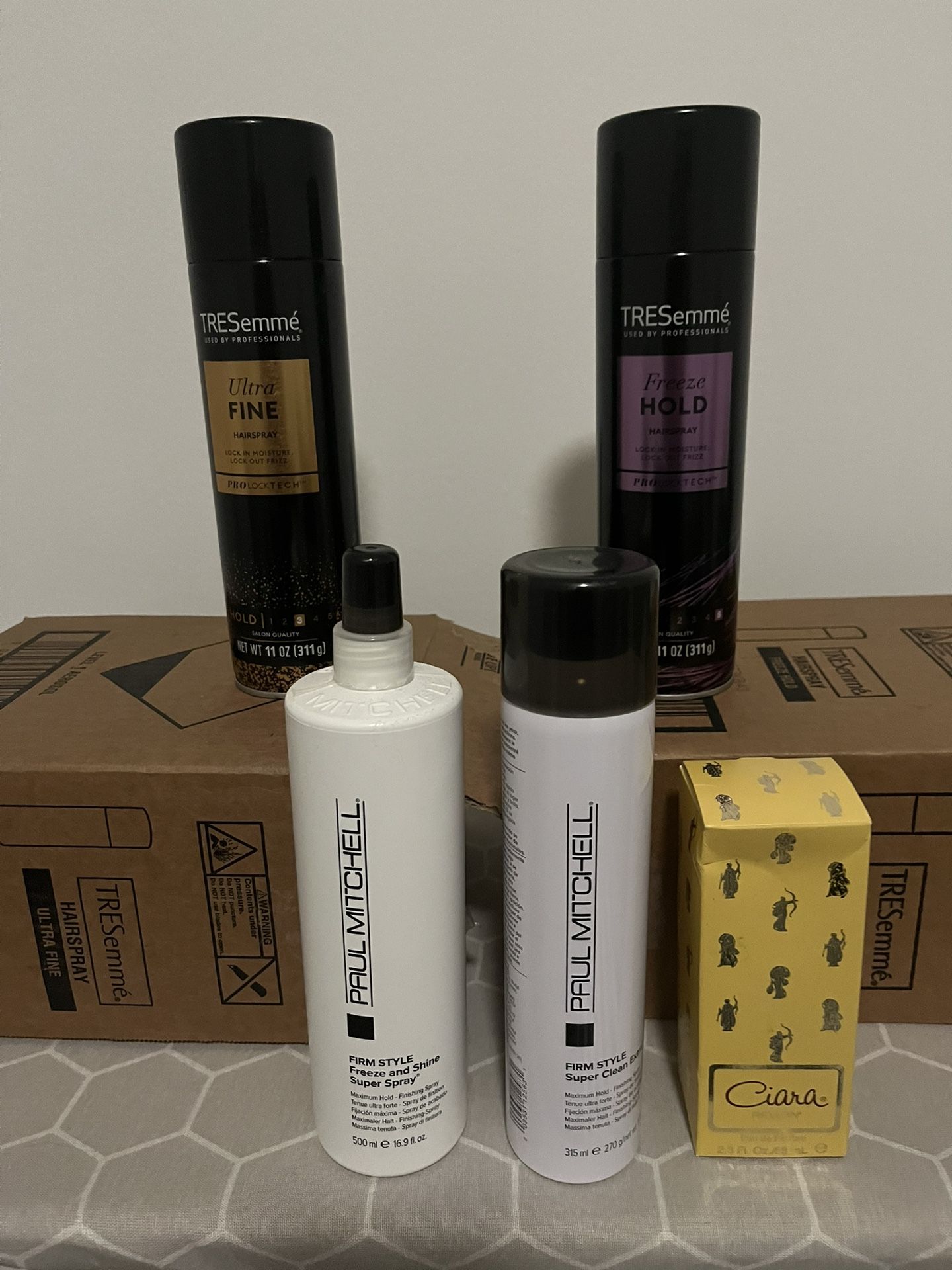 Tresemme (Ultra fine) & (Free Soul) Ciara Perfume
