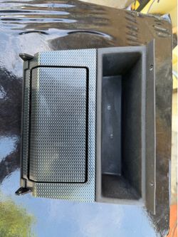 Ash tray carbon and top compartment