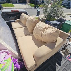 Will Take Best Offers Not Free Couch very comfortable in good condition have zip you can wash it