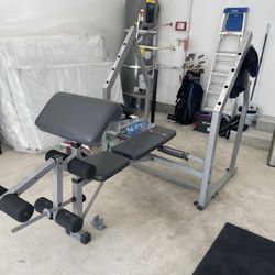 Squat Rack Bench (adjustable)