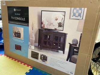 Brand New in Box Whalen Tv Console 