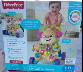 fisher price laugh & learn sis walker