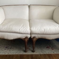 Love seat sofa antique Italian