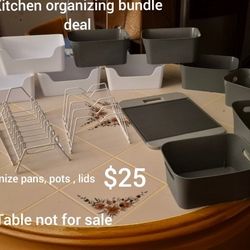 Kitchen organizing bundle deal