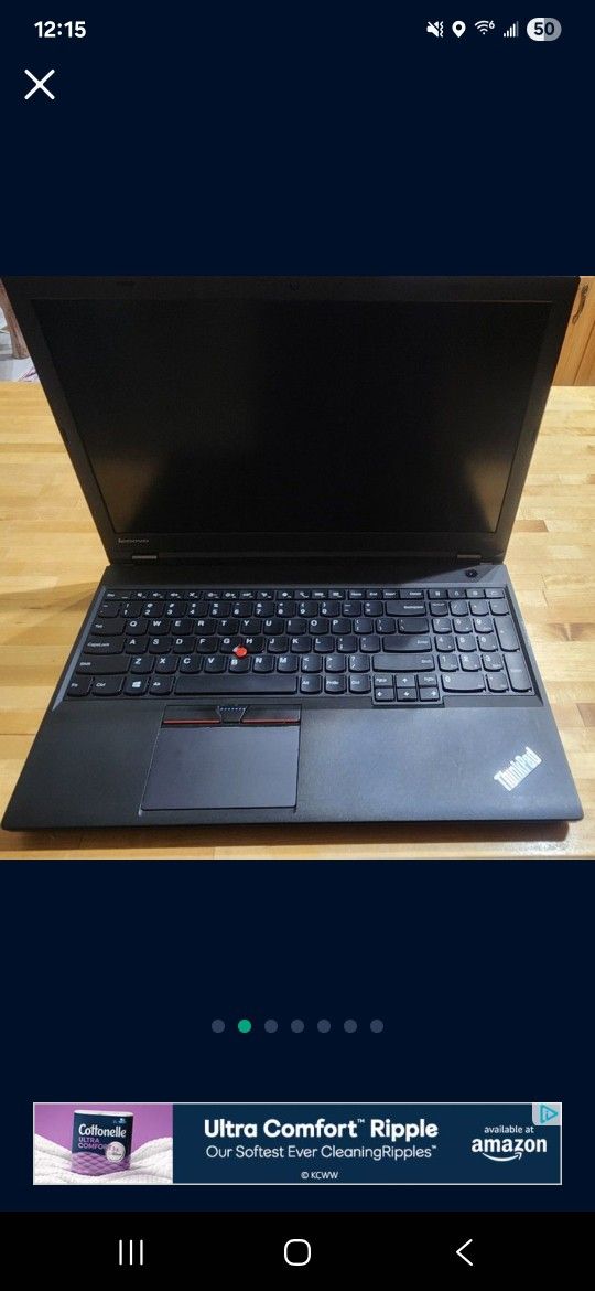 Lenovo Thinkpad W541 Laptop - Core i7-4810MQ @2.80GHz, Nvidia Quadro K1100M, 8GB DDR3L, 256GB SSD 