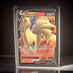 *NEW* Ninetales V Regular 200 HP Basic Fire 026/192 English Card-Pokemon CTG