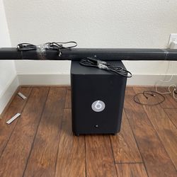 Sound Bar W/ Subwoofer 