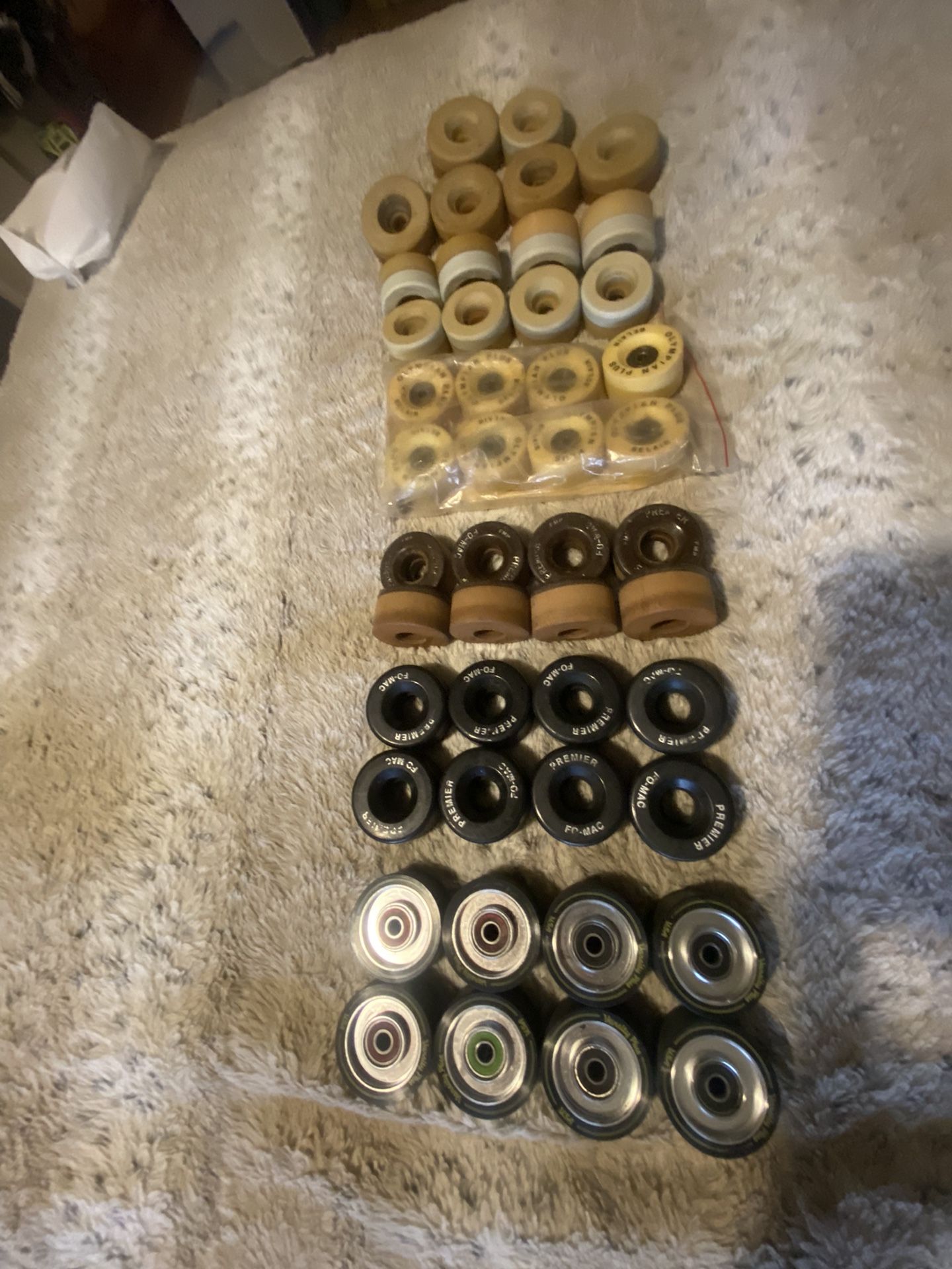 Vintage Roller Skate Wheels