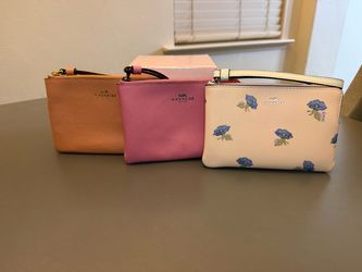 Coach wristlets