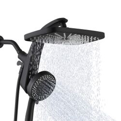 Cabezal de ducha de lluvia de alta presión: cabezales de ducha mejorados con rociador de mano combinado