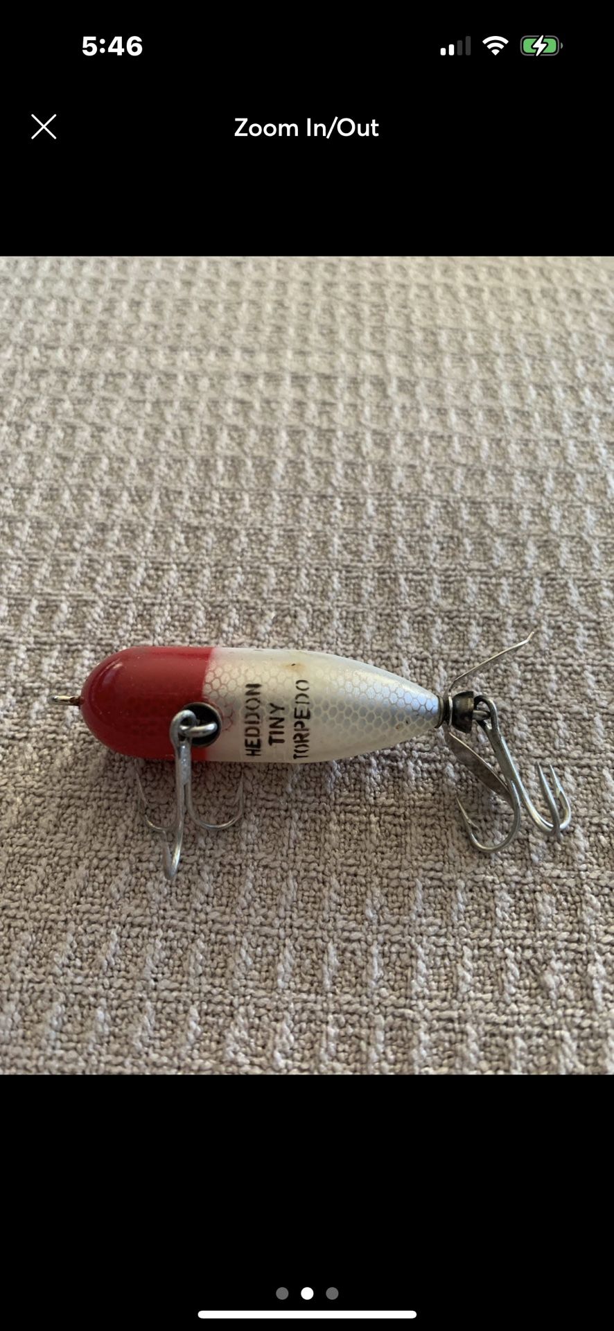 Heddon Tiny Torpedo Fishing Lure