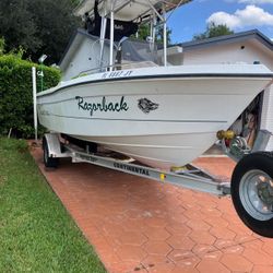 Boat For Sale With New Trailer 