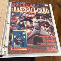 Baseball Card Beckett Monthly 