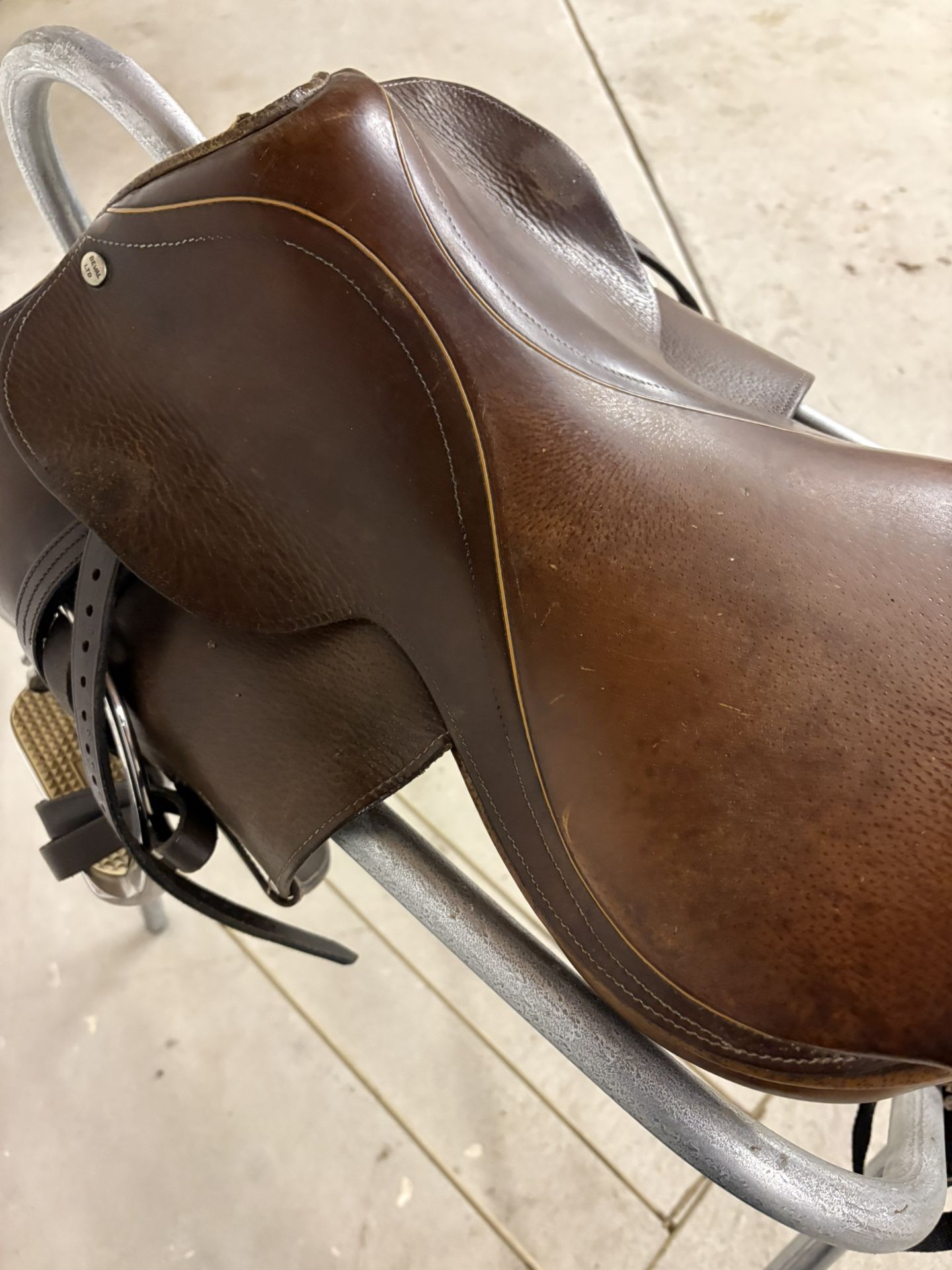 16” Beval Saddle Needs A Home For Christmas 