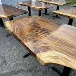 Live Edge Restaurant Tables ~ Please Read Description !!