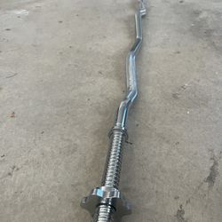 Benchpress Bar And Curl bar - Home Gym Equipment