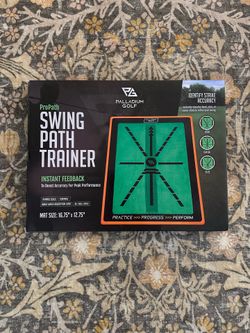 Golf Hitting Mat Swing Path Trainer
