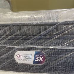 ❗️Mattress Sale ❗️Simmons BeautyRest Pillow Top Cal King Mattress