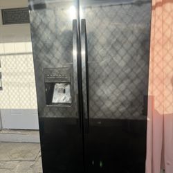 Black Kenmore Fridge
