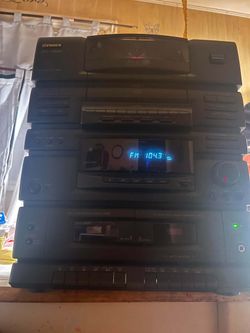Fisher studio 60 CD management system