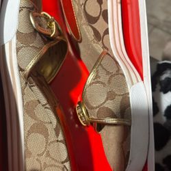 Coach Perry wedge heel