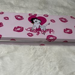 Betty Boop Pink Kisses Pencil Case Tin