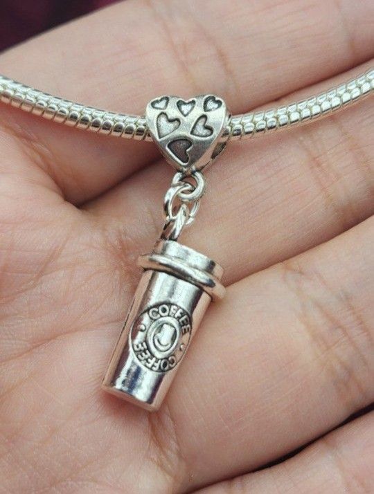 Coffee Cup Mug Latter Starbucks Charm For Pandora