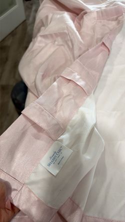 Light pink curtains
