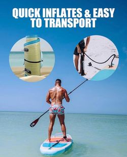 Like new! Inflatable Paddleboard (used 2x- needs a new adventure) 😁