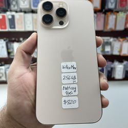 iPhone 16 Pro Max 256 GB Factory Unlocked