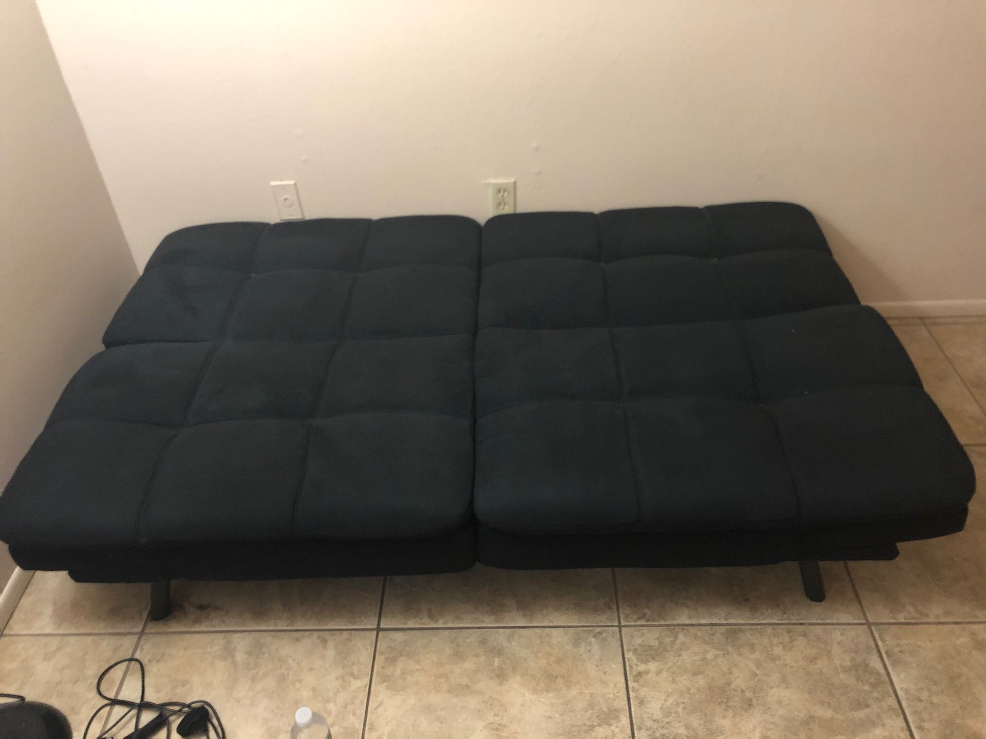 Futon bed with frame
