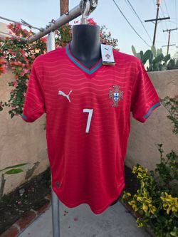Portugal home Ronaldo world cup soccer jersey 2026