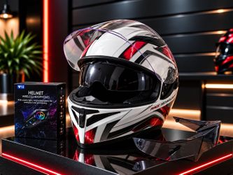 Motocycle Helmet w/bluetooth Size XXL