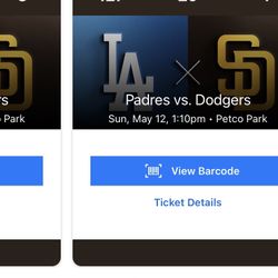 Dodgers At Padres 5/10-12