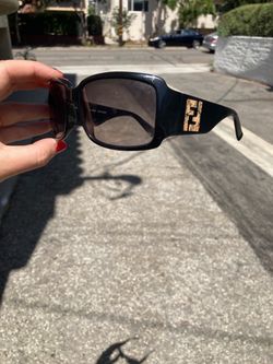 Fendi FF Logo Black Sunglasses