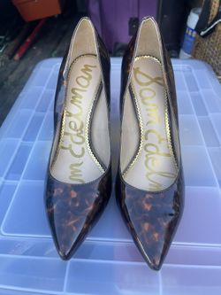 Sam Edelman Hazel Patent Pointed Toe Pum Size 7