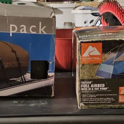 Ozark Full Size Air Matress/ Rooftop Cargo Pack