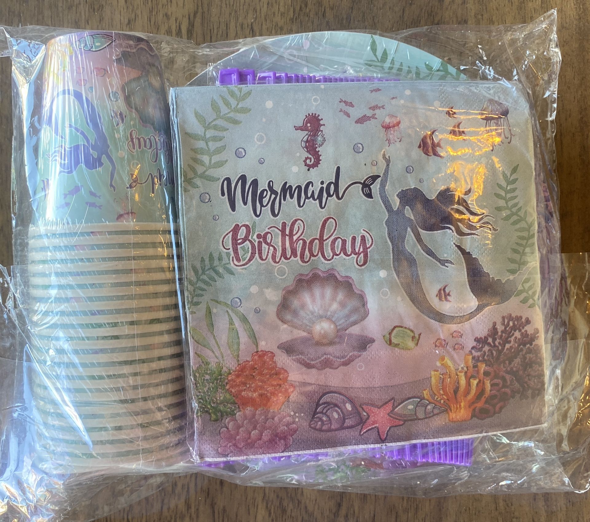 Mermaid Birthday Party Supplies 