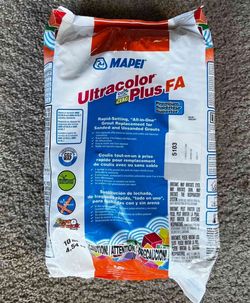 Grout For Tile. See Descriptions About Colors. Each Bag $10