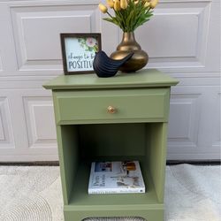 Freshly Refinished Nightstand