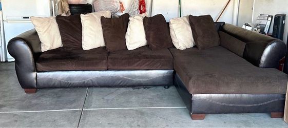 Brown couches (cheap)
