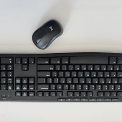 Keyboard And Wireless Mouse - New Logitech 
