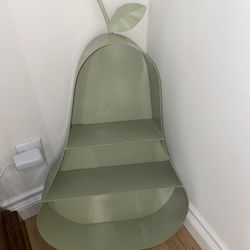 Metal Pear Trinket Shelf